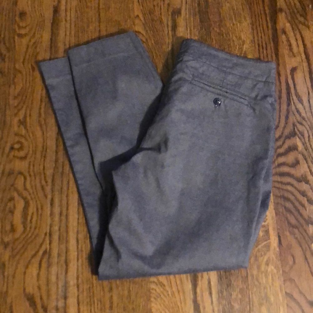 🍂Esprit crop zip pants ladies size 9/10 blue gray